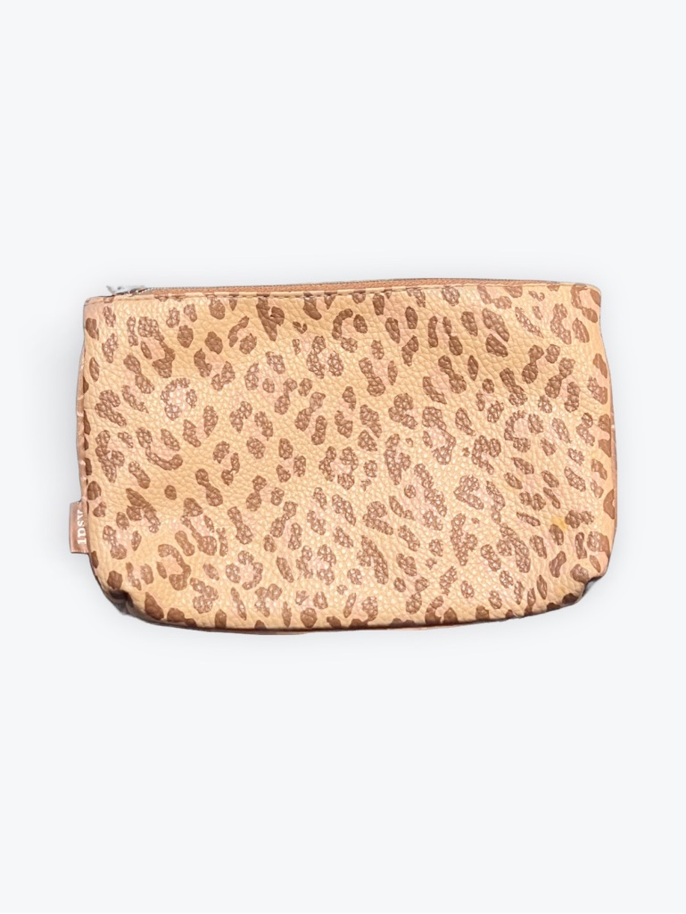 Ipsy Leopard Print Cosmetic Pouch - Neutral Brown